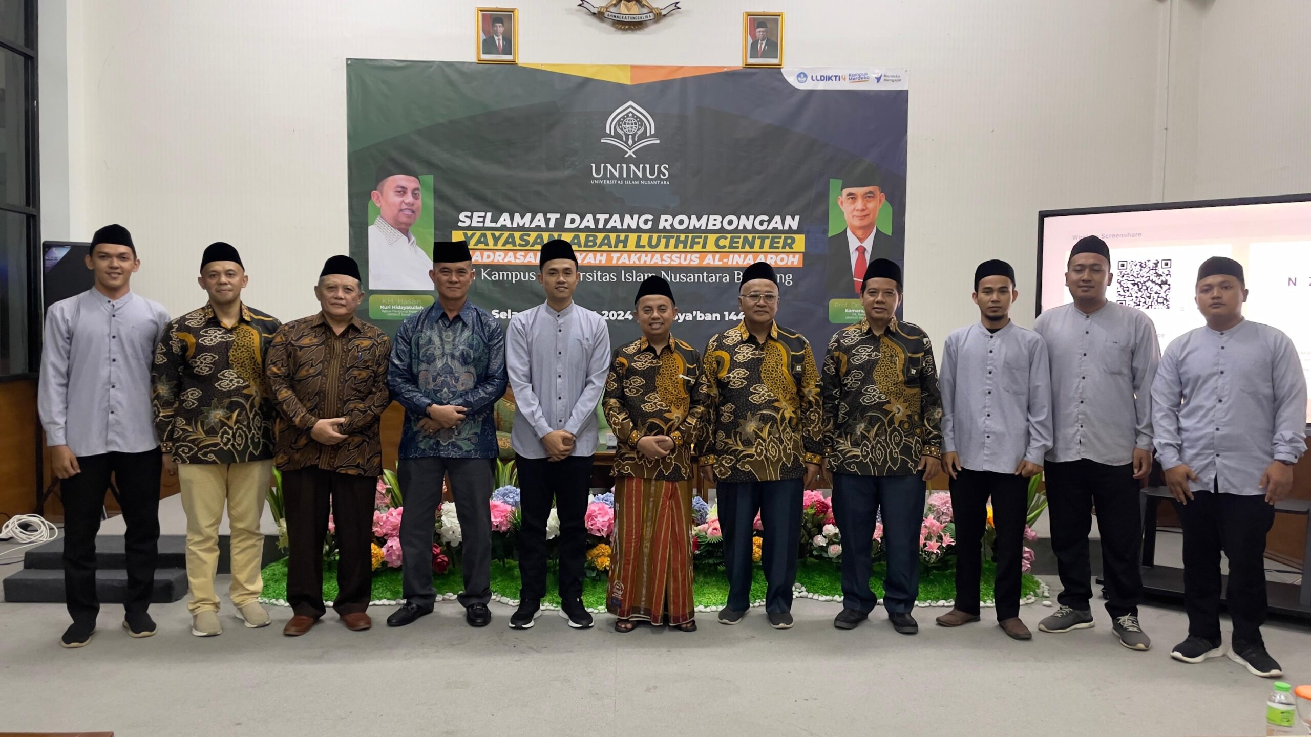 Universitas Islam Nusantara Sambut Hangat Kunjungan dari Madrasah Aliyah Takhassus Al-Inaaroh
